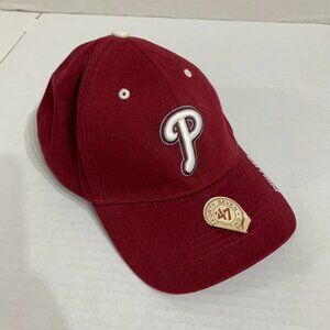 Philadelphia Phillies Maroon/Red Vintage Baseball Cap/hat